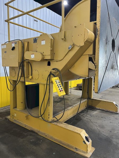 50,000 LBS ARONSON MODEL #GE500 POWERED WELDING POSITIONER: STOCK #18546