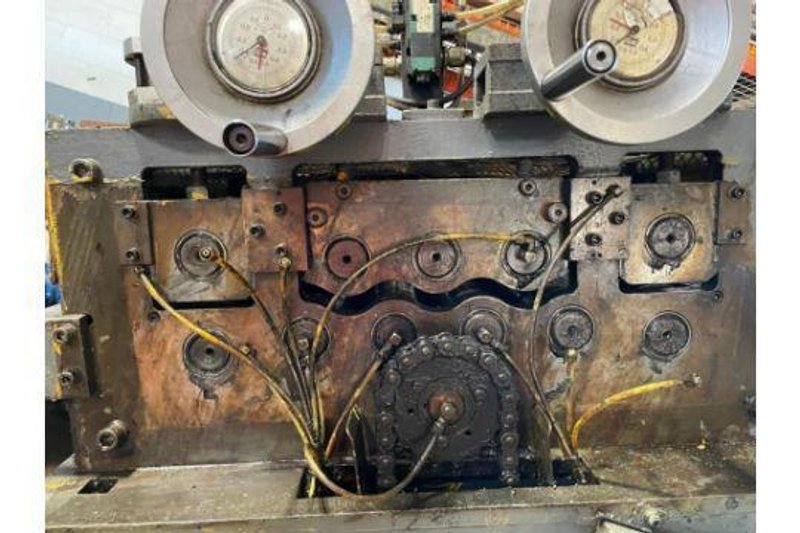 8,000 lbs. x 12&quot; Wide Colt Used Coil Cradle Straightener For Sale, Model# CSHCE-80-12