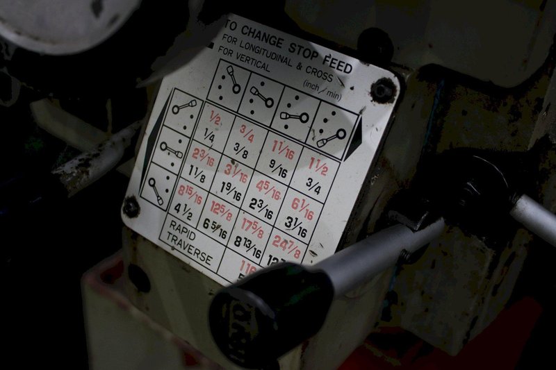 SHARP HORIZONTAL VERTIAL MILL:   STOCK #74163