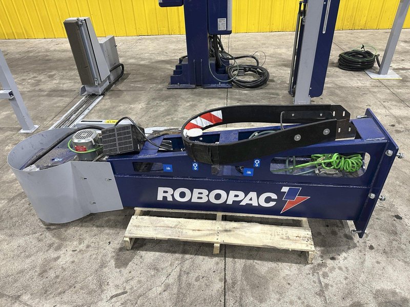 2016 ROBOPAC MODEL ROTOTECH-CS-708  FLOOR MOUNTED SEMI-AUTOMATIC STRETCH WRAPPER : STOCK #22319