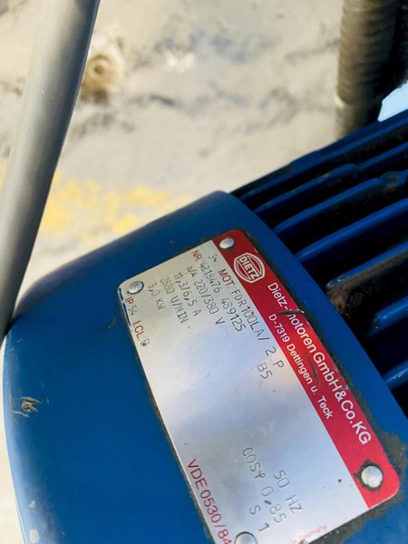 3&quot; STAHL SMF-350 BELT SANDER/ POLISHER. STOCK # 0508220