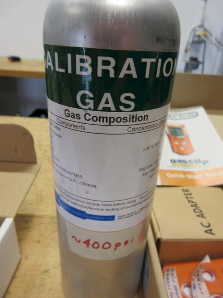 Electronic Gas Detectors with Reference Cylinders and Manuals- Auction Item