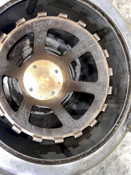 225 LBS BARRETT #4021260E OIL &amp; CHIP WRINGER SPINNER: STOCK #23458