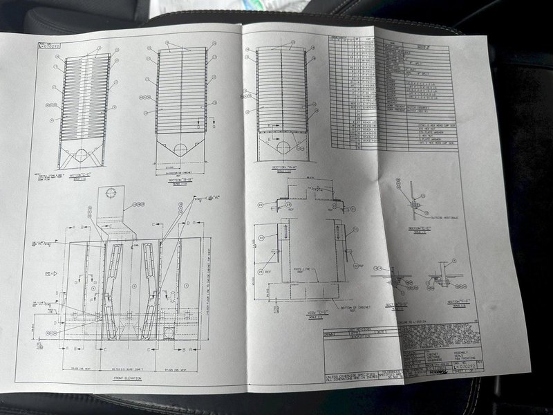 48&quot; X 96&quot; X 8 WHEEL PANGBORN MODEL #ES-1838-22 ROLLER CONVEYOR PASS-THRU BLAST SYSTEM, NEW 2007: STOCK #21212