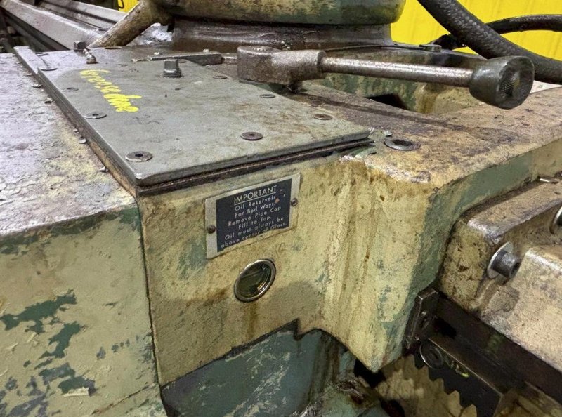 12.5" HOLLOW SPINDLE WARNER &amp; SWASEY MODEL 4A (M–3580) SQUARE HEAD TURRET LATHE. STOCK # 1107725