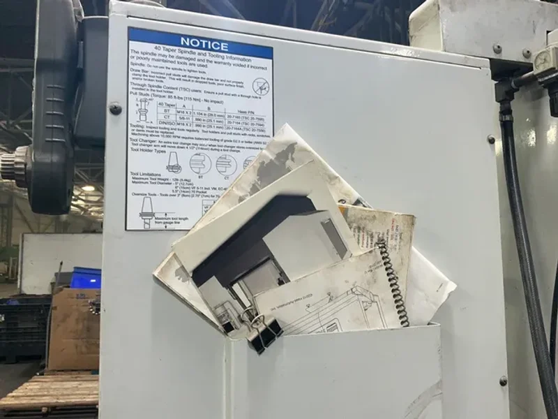 HAAS 11” X 58” CNC VMC   -  TM-2P