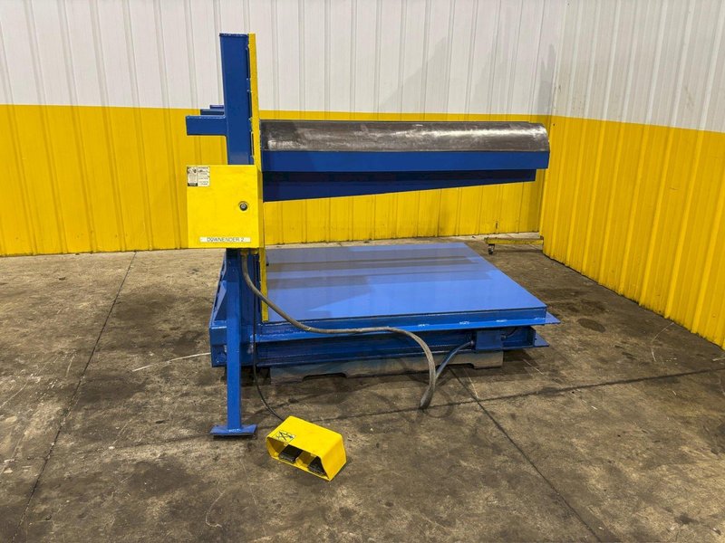 10,000 LBS X 48" X 60" SOUTHWORTH MODEL #T10-90 DOWNLAYER / UPENDER: STOCK #19005