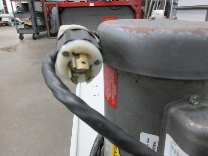 Used Haas Older Style 35 Gallon Coolant Tank with Low Pressure Baldor Coolant Pump and 3 Prong Plug