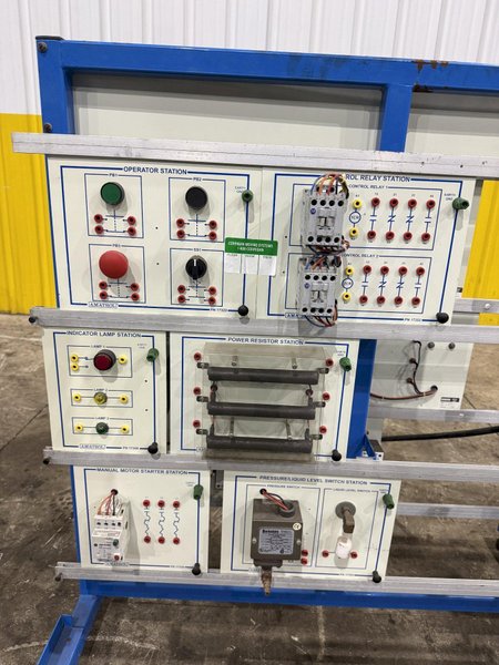 AMATROL MODEL #85-MT5 MOTOR CONTROL SYSTEM TRAINING &amp; TESTING STAND: YOBRO #24916