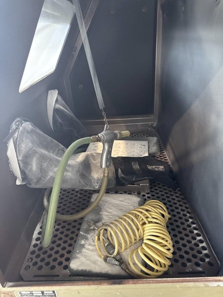 CLEMCO ENP55-600R&amp;RAC BLAST CABINET. STOCK # 0776625.