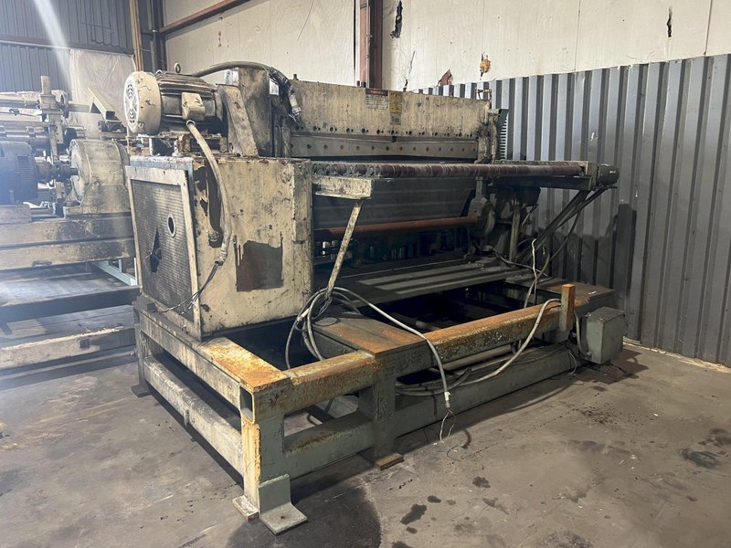 72&quot; X 12 GAUGE WYSONG MODEL #HS1072-RKB &quot;BOW-TIE&quot; HIGH SPEED SHEAR: STOCK #19346