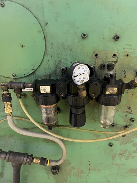 24&quot; BRATTAN MODEL #10H-250-24W-60D-13000 MOTORIZED COIL STRIP STRAIGHTENER: STOCK #20252