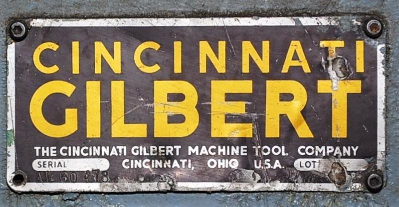 Cincinnati Gilbert 60" x 84" Airlift Rotary Table