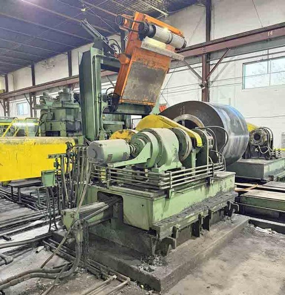 72" x 0.500" x 60,000# Herr Voss Cut To Length Line STOCK# 4397