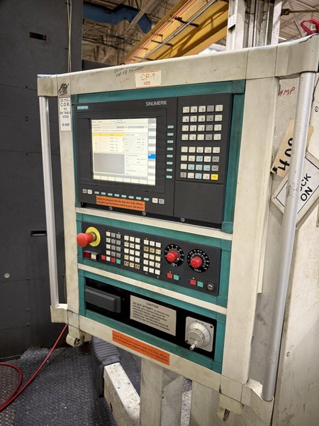 Used, 6&quot; Giddings &amp; Lewis CNC Table Type Horizontal Boring Mill