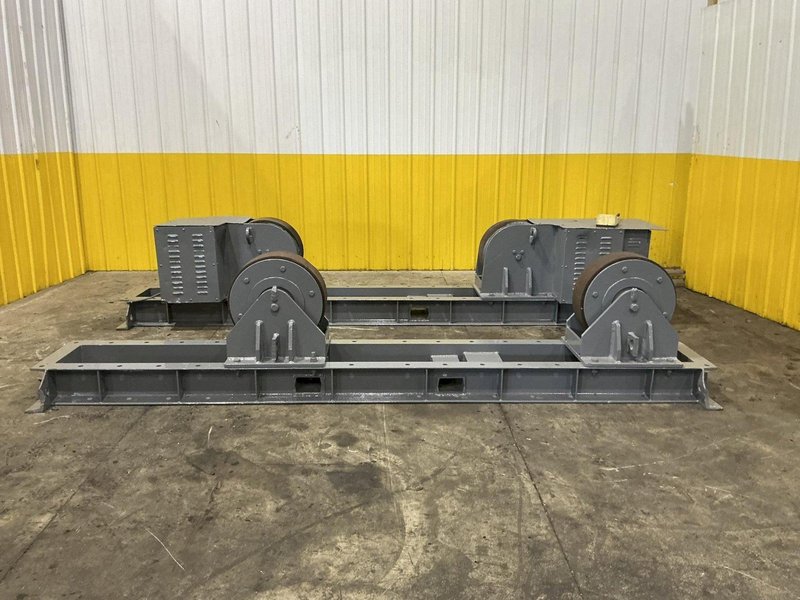 30 TON ROMAR MODEL #PR 30/45 DM POWER &amp; IDLER SET TANK TURNING ROLLS: YOBRO #25218