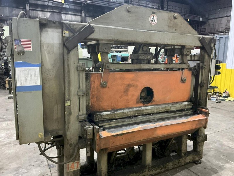 60” AMT ACE MACHINE TOOL BRAKE TOE BENDER: YOBRO #24554
