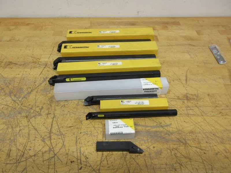 Kennametal Boring Bars and Turning Tools, (6pcs) ***Appear New or Little Use***- Auction Item