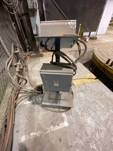 132&quot; X 40,000 LB ARONSON RFT40 FLOOR ROTATING WELDING POSITIONER. STOCK # 1056820