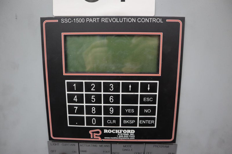 Federal Model 60 Punch Press, 60 Ton, OBI, Single Crank, Flywheel, 2" Stroke, Air Clutch