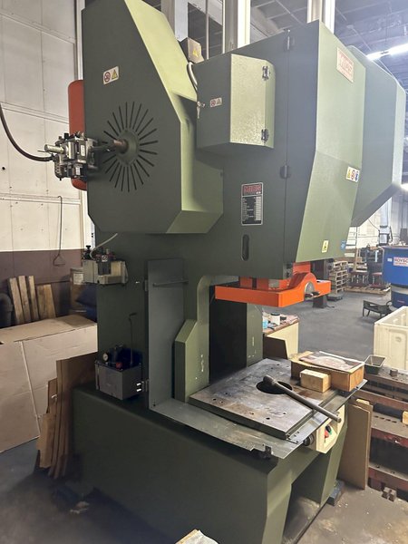 100 TON MIOS T105-TR GAP FRAME PRESS. STOCK # 0681924
