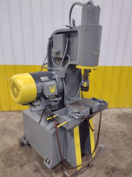 10 TON GREENERD HP-10-X C FRAME HIGH SPEED HYDRAULIC PRESS 16" STROKE X 20 HP: YOBRO #24266