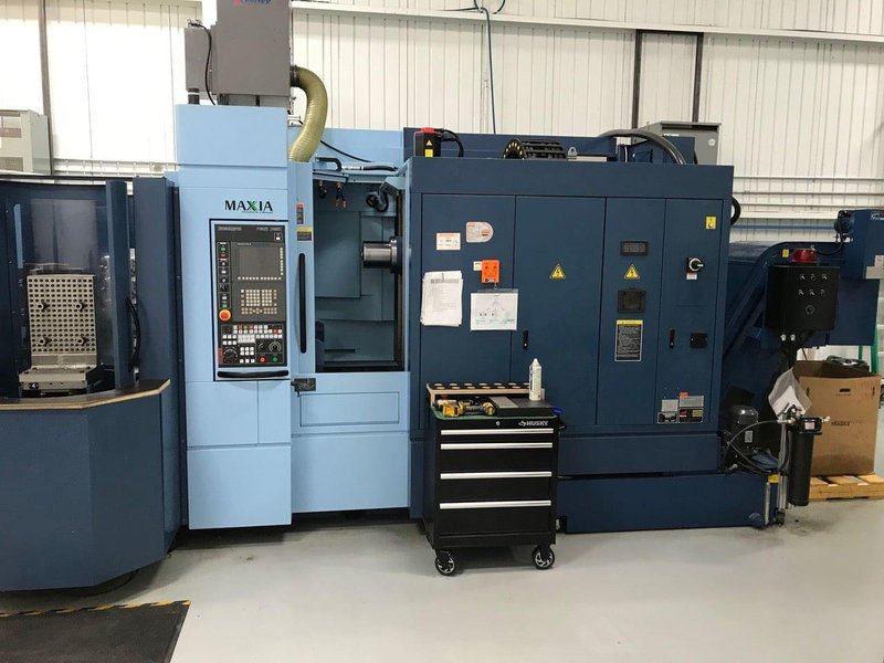 Matsuura H.Plus-300 PC5 300mm HMC, 2018 – 15k RPM, Full 4th, New Spindle, Under Power