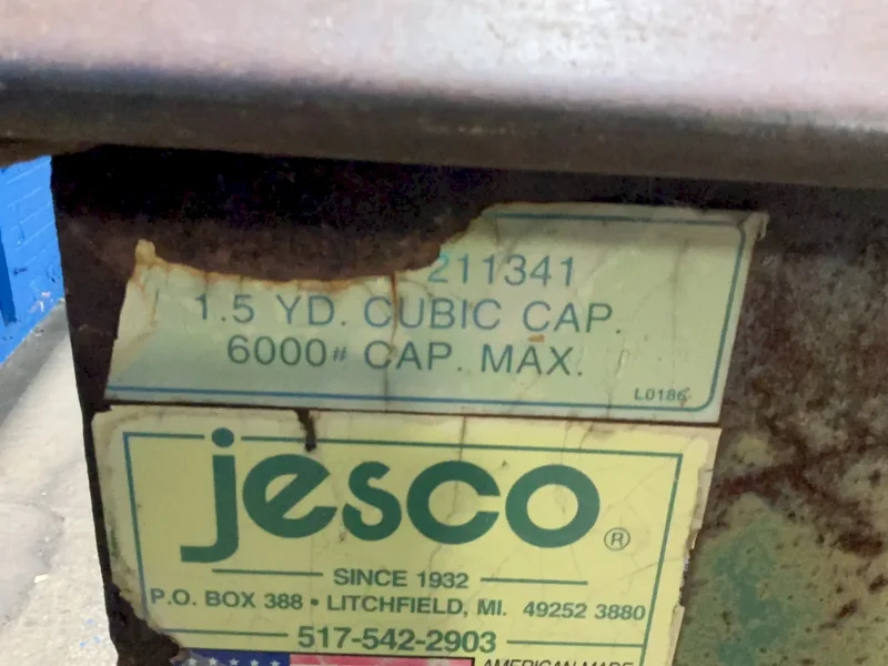 AZCO 6,000 LBS DUMP HOPPER   -  290060