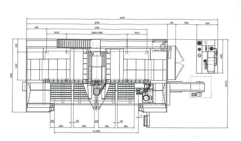 Unisign - X: 4000 - Y: 800 - Z: 600 mm CNC