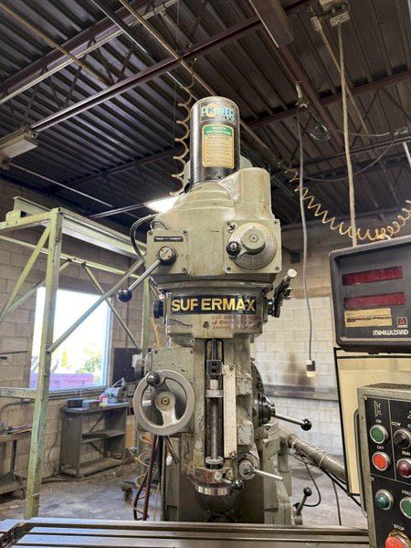 SUPERMAX YCM-265 VERTICAL MILL W/ TOOLING. STOCK #1008125