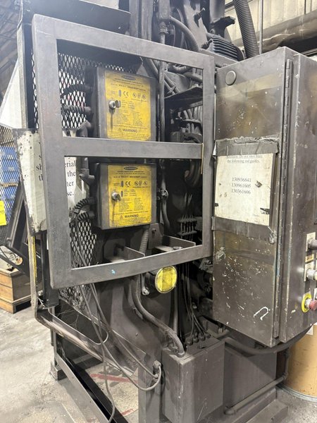 6 CU FT WHEELABRATOR MODEL #WTB-6.0 RUBBER BELT TUMBLE TYPE SHOT BLAST MACHINE: YOBRO #24278