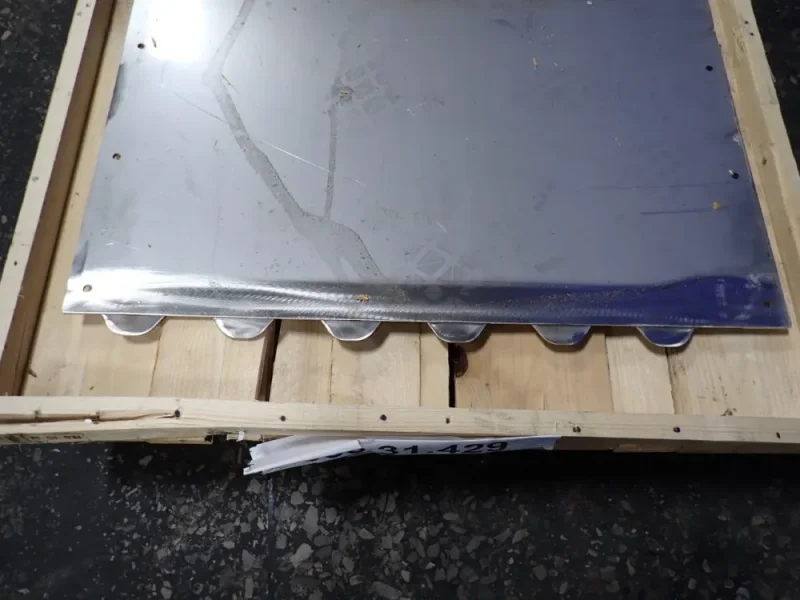 PRIMA INDUSTRIES 27 1/2" X 150" S/S CONVEYOR BELT  -  555.31.429
