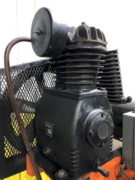 7.5 HP DEVAIR MODEL #TASV-5052-S 175 PSI VERTICAL AIR COMPRESSOR WITH AIR TAK 20 SCFM AIR DRYER: STOCK 16096