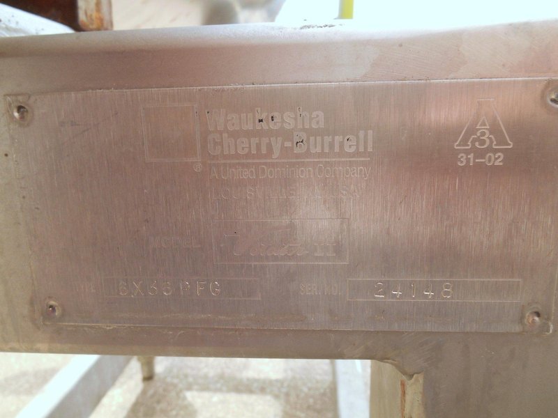 Waukesha Cherry-Burrel Votator II  ||  S.S. Scraped Surface Heat Exchanger