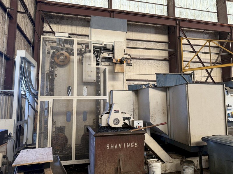 5.1&quot; HNK CNC HORIZONTAL BORING MILL, HBM, BUILT IN ROTARY, 120&quot; CROSS, 90&quot; Y, FANUC 31i, 2014/2016