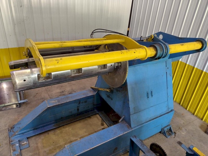 60" x 14 GA X 20,000 LB IOWA PRECISION MODEL #SLR6014-2.5 SLITTING CUT TO LENGTH COIL SLEAR LINE: YOBRO #26015