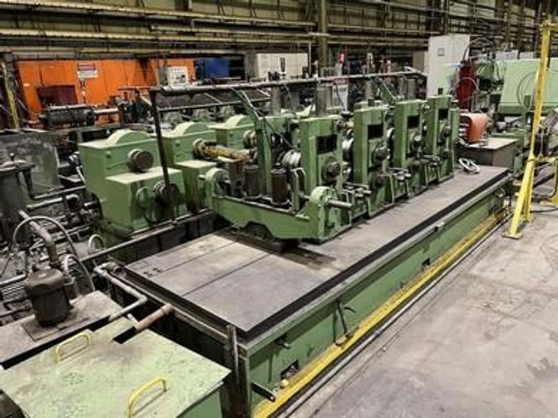 4" x .120" Stainless Tube Mill Line