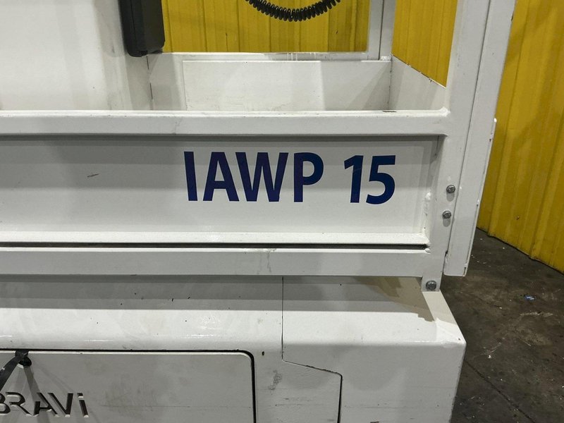 2016 ABSOLUTE E-Z UP MODEL #IAWP 15 SCISSOR LIFT: YOBRO #25844