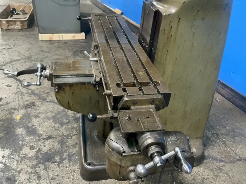 BRIDGEPORT 9”X42” VERTICAL MILL  -  26026