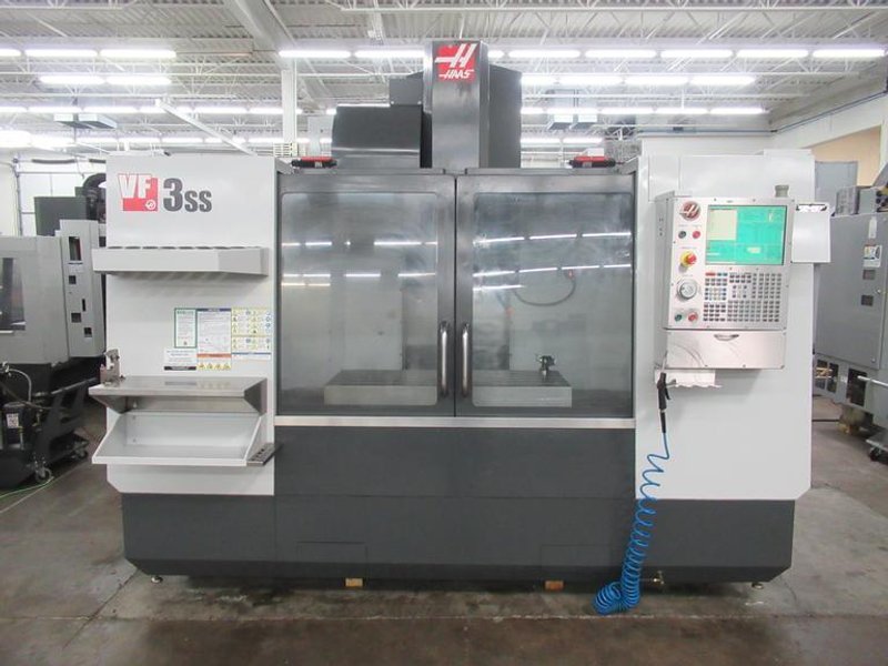 Haas VF-3SS CNC Vertical Machining Center, 40" x 20" x 25", 12K RPM, Probing, High Speed Machining