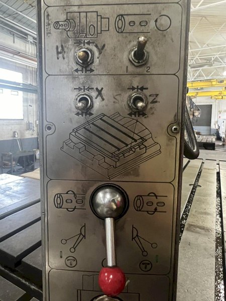 5&quot; SHIBAURA (TOSHIBA) MODEL #BFT-13 HORIZONTAL BORING MILL: STOCK #21783