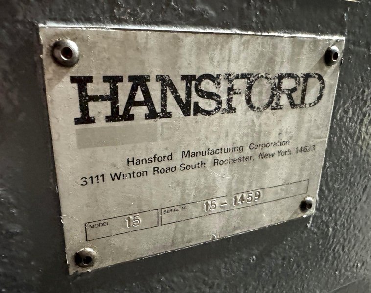 1/16 - 1 ½” Capacity Hansford Davis Model DA-15B Automatic Keyseater