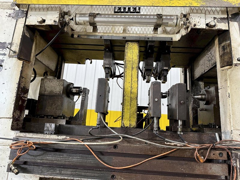 25 TON EITEL MODEL ASP-25 SERVO DRIVEN AUTOMATIC BAR &amp; ROD PRECISION STRAIGHTENING PRESS: YOBRO #21281