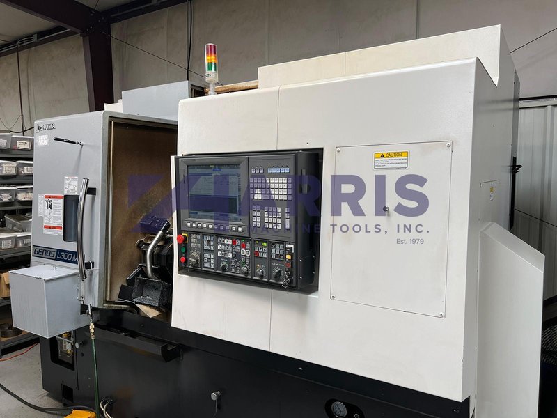 USED, OKUMA GENOS L300MYW CNC LATHE