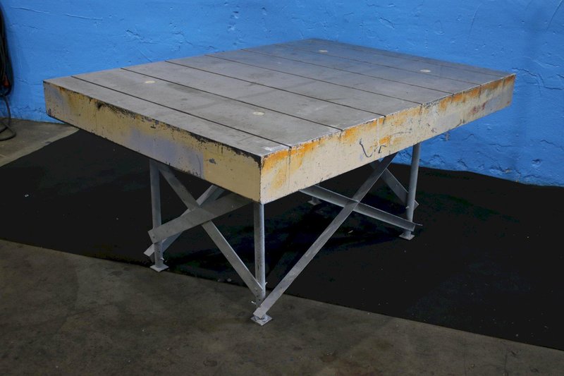 50" X 70" PORTAGE STEEL LAYOUT TABLE: STOCK #75262