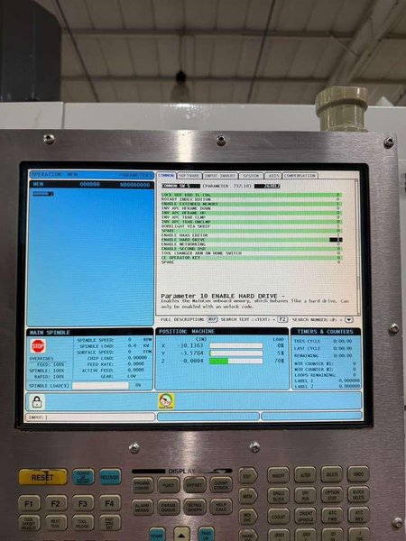 Haas VF-6/50 CNC Vertical Machining Center – 4th Axis Ready 50 Taper Mill