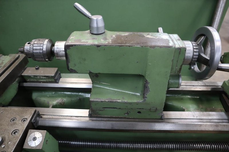 Nardini Model MS1440E Engine Lathe, Tool Post, Tailstock, Steady Rest- Auction Item