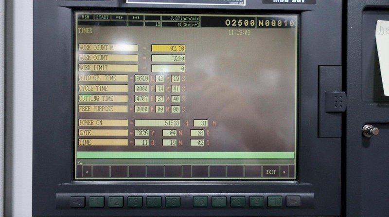 MORI SEIKI SV-503/40 CNC Vertical Machining Center, Year 2001 With a Tsudakoma 4th axis Rotary table, (Well Maintained)