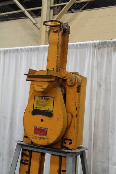 10 TON C &amp; F MOTORIZED COIL LIFTER : STOCK #61534