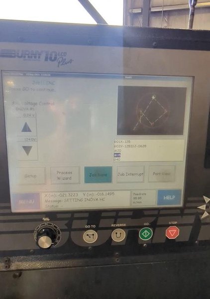 6′ x 12′ C&amp;G Systems Crossfire CNC Plasma Table, 2008 – 260 Amp Hypertherm HPR260